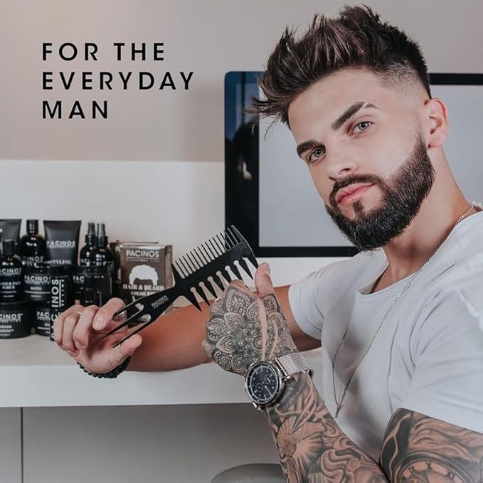 Pacinos Creme Hair Sculpting Wax Cream - Water Soluble Medium Shine Styling Cream