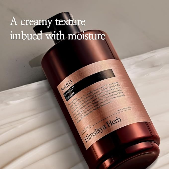 NARD RX Hair Conditioner 16.9 oz - Treatment, Soften, and Silky (Containing Amino Acids, Protein, Keratin, Silk, 11 Peptides, Vitamin E, and 6 Oils)