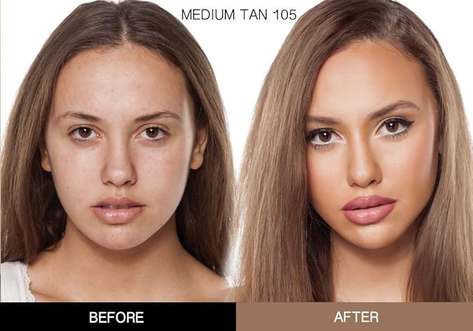 Bellaterra Cosmetics BB Cream – Tinted Moisturizer & Mineral Foundation Makeup, Medium Tan 105 – Lightweight, Oil-Free, Buildable Coverage, Matte Finish, Anti-Aging Concealer, Clean Beauty, 1.69 oz