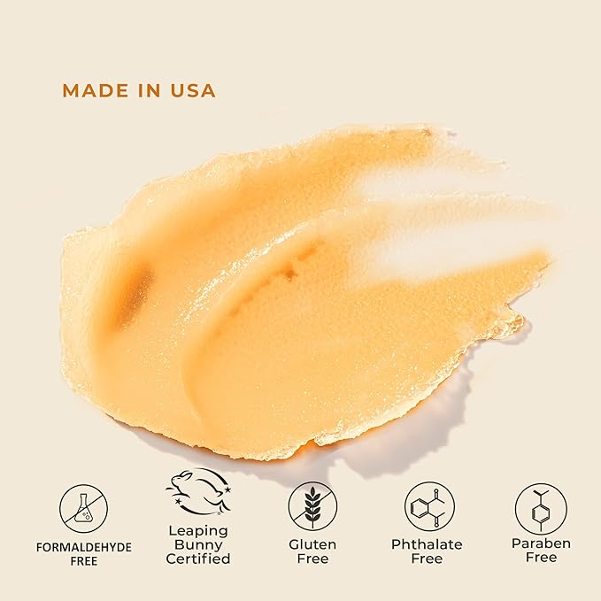 Unscented Lip Balm Hydrating for Dry Lips - Lip Moisturizer with Beeswax and Castor Oil, Chapped Lip Repair, Restores Smoothness, Barrier Protection, Fragrance-Free and Gentle - 0.15 Fl oz