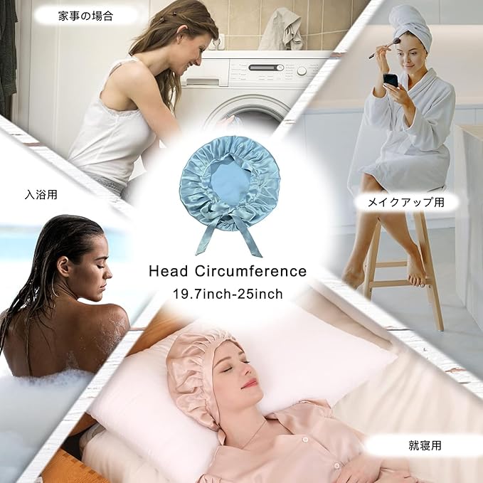 DAISYSILK 100 Pure Mulberry Silk Hair Bonnet for Sleeping Silk Hair Wrap for Women