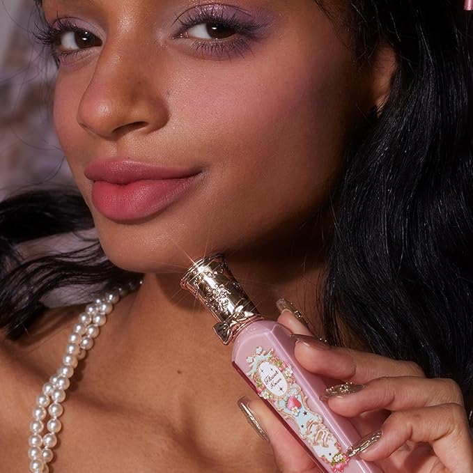 Flower Knows Strawberry Rococo Cloud Lip Cream,Long Lasting Mauve Pink Matte Lipstick,Hydrating Lip Stain,Transfer & Smudge Proof Velvet Liquid Lipstick for Girls&Women,0.12 Fl Oz(S06 Tea Break)