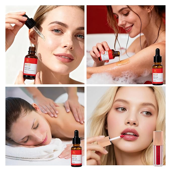 Valentines Day Gifts for Women, Red Rose 32 Pcs Facial Skin Care Set, Bath and Body Gifts, Spa Set & Self-Care Kit, Lip Gloss, Face Sheet Mask, Serum, Present, Birthday, Christmas, Mother Day