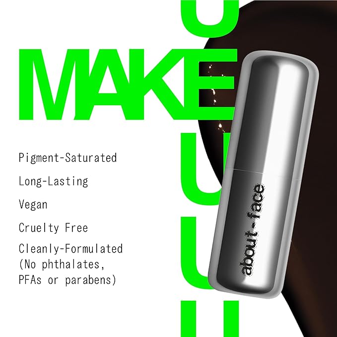 about-face Beach Freak Bronzer Stick Summer Holiday– Ultra-Creamy, Vegan Bronzer & Contour Stick with Skincare Benefits – Dewy Finish – Hydrating Formula with Daikon Seed Extract – Rich Deep