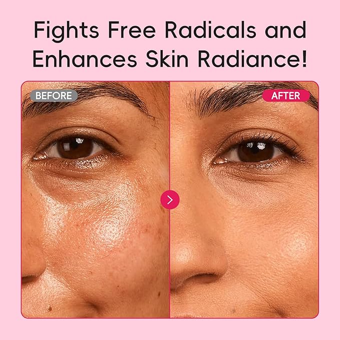 Early Anti-Aging Skincare Set, for Light Mature Skin, 6-Piece Natural Fruit Kit with Peptide, Vitamin C & Ceramide - Reduces Fine Lines & Dull Skin, Birthday Gifts for Women, Christmas Gift