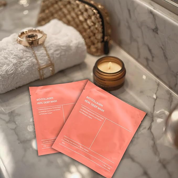 Gold Eye Patches, 24 Pairs Collagen-Infused Gel Masks to Brighten, Smooth, and Hydrate Under Eyes, Relaxing Beauty Treatment