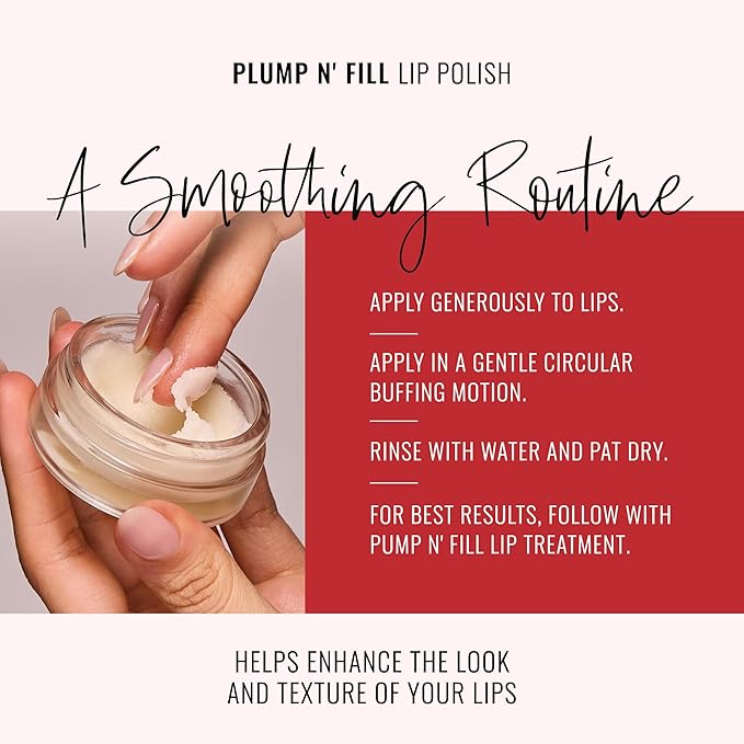 Runway Rogue Plump N’ Fill Lip Polish, Exfoliating Lipcare Scrub for Smooth, Soft Lips, 3.35 Ounces