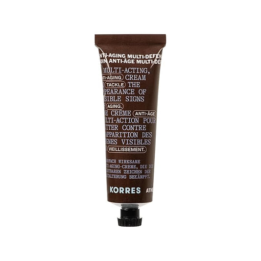 KORRES Athenian Grooming Anti-Ageing Face & Eye Cream with Achillea Millefolium & Baobab Leaf Extracts, Reduces Fine Lines, Smooths Wrinkles & Puffiness, Vegan, For Men, 1.69 fl oz