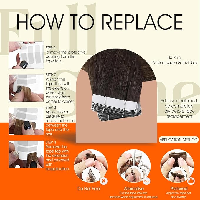 Full Shine Brown Hair Extensions Color 2/8/2 Balayage Brown Tape in Hair Extensions Human Hair 20Inch Remy Straight Extension 100G 40Pcs Soft Silky Seamless Skin Weft