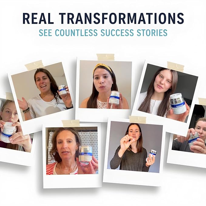 Face & Neck Firming Cream - Ceramide Moisturizer for Women - Anti Aging Formula for Tightening and Lifting with Retinol,Collagen,Hyaluronic Acid - Day & Night Cream for Sensitive & Mature Skin, 1.7 OZ