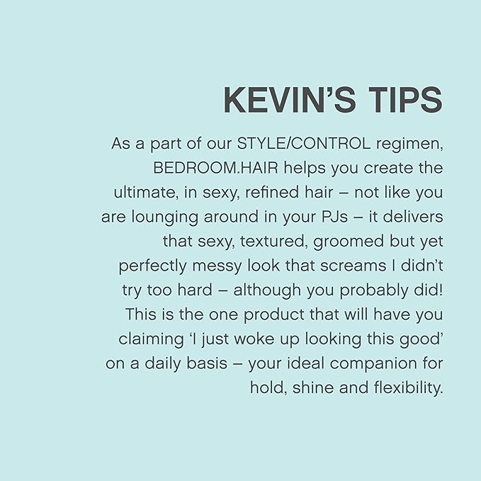 KEVIN.MURPHY BEDROOM.HAIR - Flexible Texturising Hair Spray - For All Hair Types - Hair Care for Effortless Bedroom Hair - With Ginger Root Extract - 235 mL / 7.9 fl oz