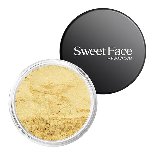 (5Gms) Cuddle Shade Shimmery Eyeshadow Powder by SweetFace Minerals, Waterproof Makeup Eyeshadow, Long-Lasting Eye Makeup, Instant Eye-Enhancer, Smudge-Resistant