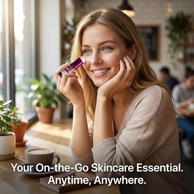 Maiyisi Calcium Volume Multi Balm Stick - Anti-Wrinkle & Hydrating Collagen Treatment for Face, Eyes,Lips & Neck, Firming,Smoothing & Nourishing Balm(B1)