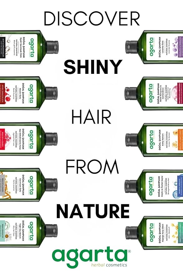 Lavender Shampoo – Botanical Hair Care Shampoo with Lavender Extract for Softness & Shine, Vegan Clean Formula – 14 fl oz