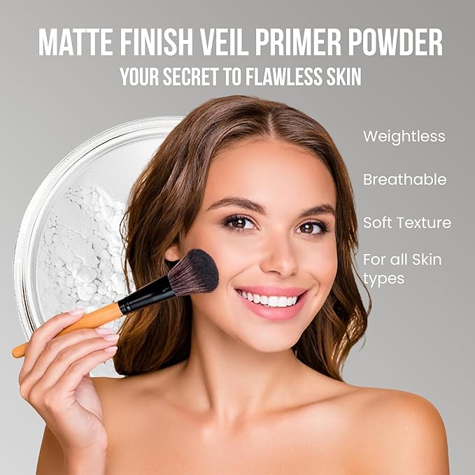 EVERYDAY KIT (BEIGE) Full Size Mineral Makeup Set Matte Foundation Bare Face Sheer Powder Cover