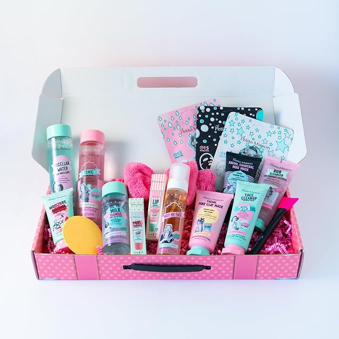Gift Box for Women - Care Package With Spa Skin Care Sets for Mom, Her, Sister, Aunt, Friends - Unique Birthday, Christmas, Wedding Basket