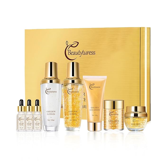 Snail Mucin Facial Skincare Set for Women, Suitable for All Skin Types - Deep Moisturizing & Nourishing with Collagen, Birthday & Valentine's Day Gift - Anti-aging Skin Care Set, Face Kits Daily Care