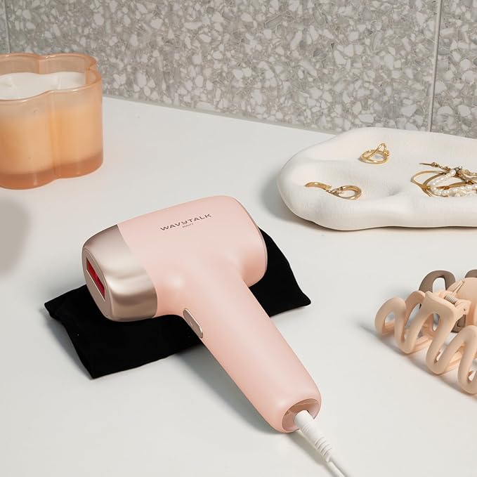 Wavytalk IPL Hair Removal Device, Bare It for Face Body Bikini – Long-Lasting Result & Painless,Full Body in 12 Mins with 24J Dual-Pulse & Ice Cooling, At-Home Use for Women and Men, Corded