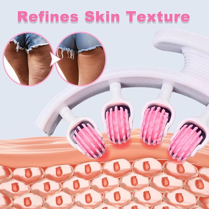 Cellulite Roller to Cellulite Remover for Legs,cel lulite Massage Tool & Lymphatic Drainage Massager,Leg Massager Roller to Thighs Buttock