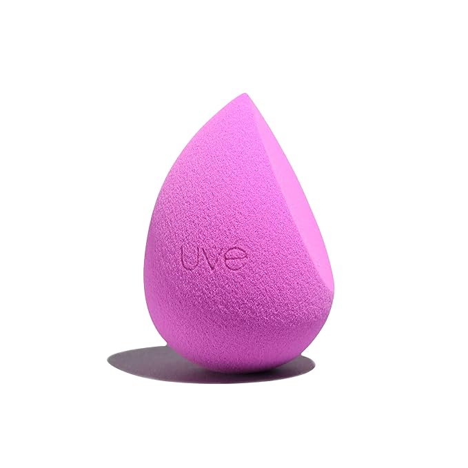 UVé Beauty Makeup Sponge - Helio Sponges Makeup Blender for Foundation, Powder & Cream Application - Vegan & Cruelty-Free Makeup Sponges for Blending & Face Sponges for Cleansing