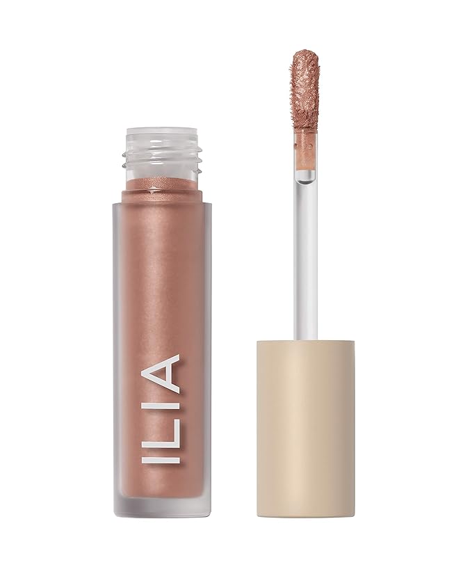 ILIA - Chromatic Liquid Powder Eye Tint | Cream-to-Powder Eyeshadow, Smudge-Resistant, Quick-Dry, Weightless, Water-Based | Non-Toxic, Vegan, Cruelty-Free, Clean Makeup (Mythic, 0.12 fl oz | 3.5 ml)