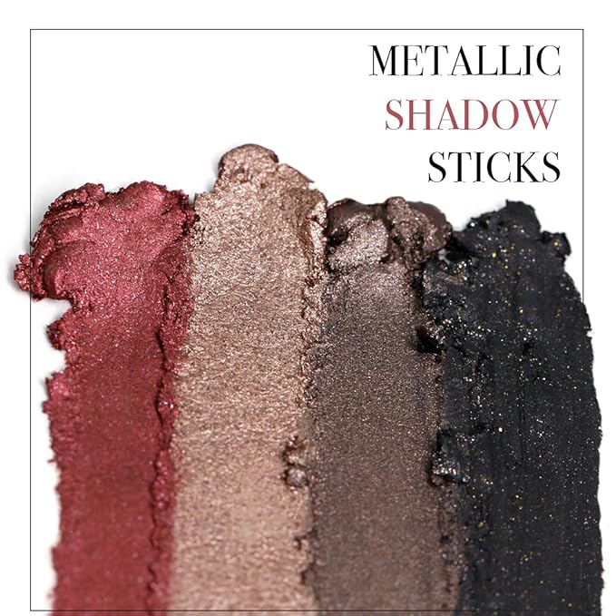 Girlactik Shadow Stick – Long-Wearing Cream Eyeshadow Stick, Blendable & Smudge-Resistant Eye Makeup – Vegan, Cruelty-Free, Easy One-Swipe Application (Cashmere)