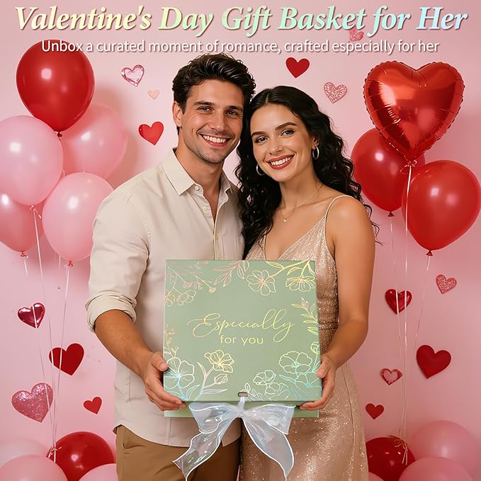 Spa Gifts for Women Bath Gift Set, Vanilla Coconut Relaxing Spa Gift Baskets Home Bath Set Self Care Kit Care Package Thank You Birthday Valentines Day Gifts for Her Women Mom Friend Sister Teen Girl