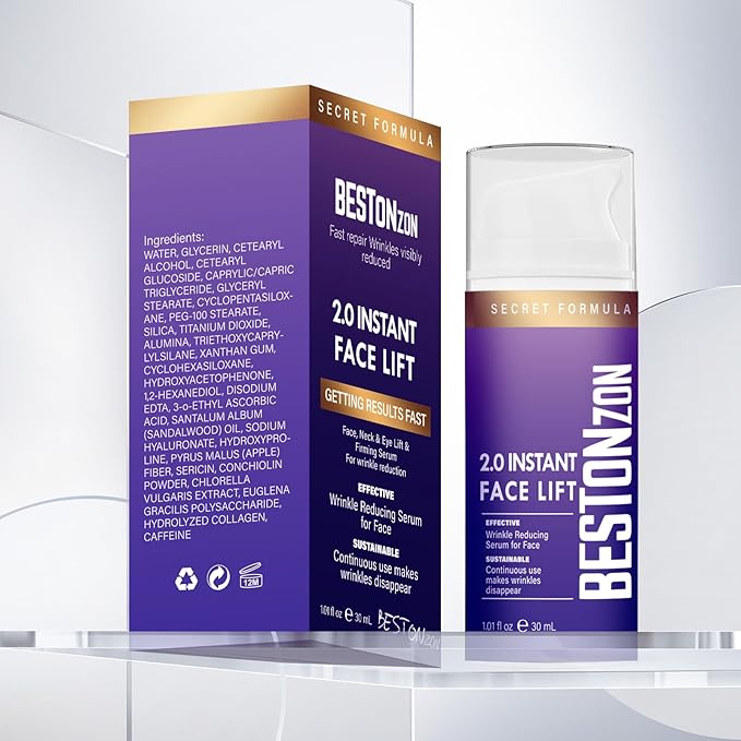 Instant Rapid Wrinkle Eye Cream 2.0-Temporary Effects Firm & Lift Under Eye Bags and Reduction Puffiness and Remover Dark Circles