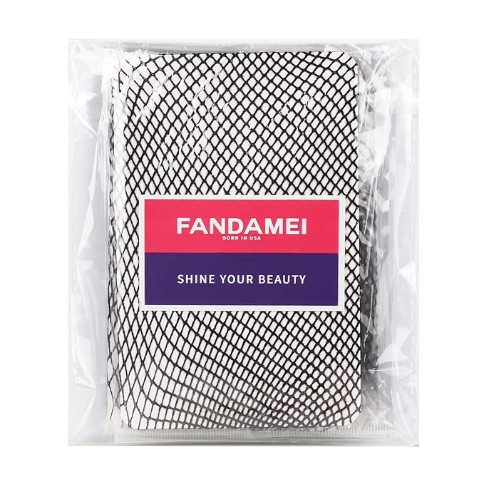 Fandamei Wig Cap, 4PCS Black Mesh Wig Cap Net, Closed End Hair Mesh Net Wig Caps, Liner Weaving Caps for Women, Men, Kids