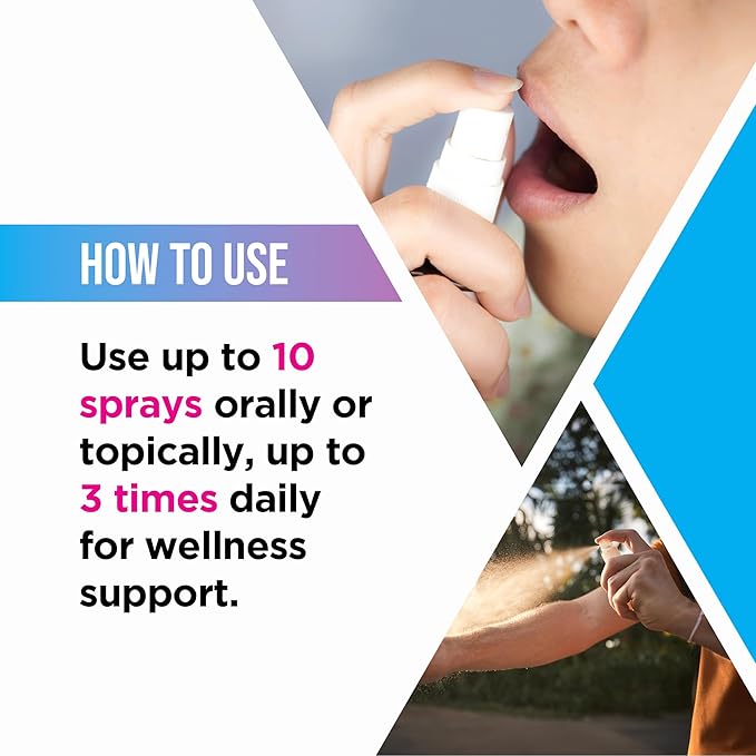 Livingood Daily Colloidal Silver Liquid Spray, Purified Silver with Deionized Water for Daily Wellness Support, Oral Hygiene, Skin Care, Throat & Sinus Health, Vegan, Gluten Free, Non GMO, 4 Oz Bottle