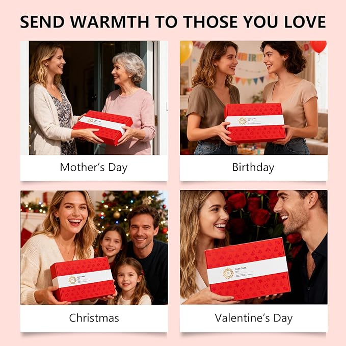 Valentines Day Gifts for Women, Rose 23 Pcs Facial Skin Care Set, Luxury Bath and Body Gifts, Spa & Self-Care Kit, Sheet Mask, Present, Birthday, Christmas, Mother Day, Anniversary, Bridal Shower