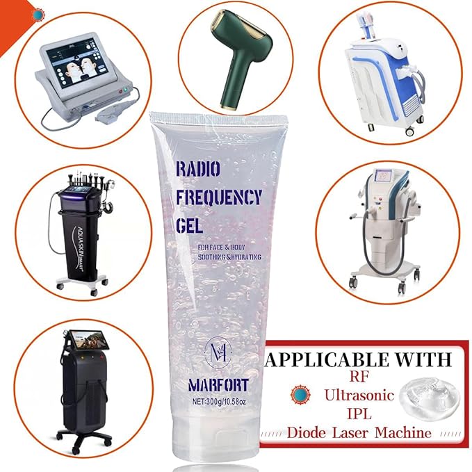 Soothing Cooling Gel for Skin Preparation & Recovery Pre/Post Hydration for Professional & Home Use (3 PCS)