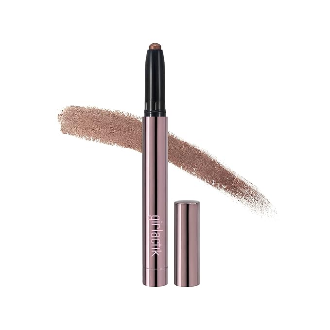 Girlactik Shadow Stick – Long-Wearing Cream Eyeshadow Stick, Blendable & Smudge-Resistant Eye Makeup – Vegan, Cruelty-Free, Easy One-Swipe Application (Cashmere)