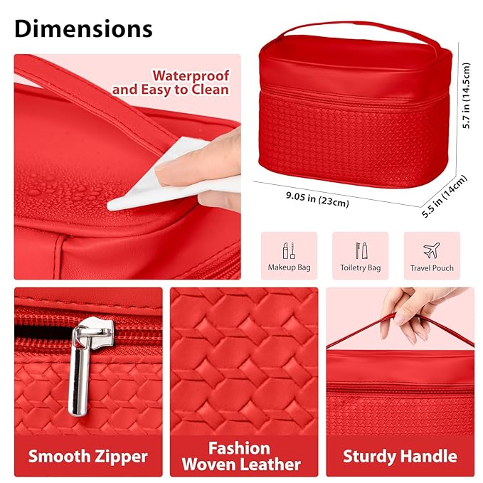 33 pcs Valentines Day Gifts for Women, Red Rose Spa Bath & Body Gift Set, Face Sheet Mask Skin Care, Hydrogel Mask, Lip Gloss, Cosmetic Bag, Serum, Necklace, Cleanser, Gua Sha, Mother Day, Birthday