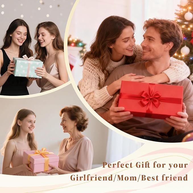 7-in-1 Face & Neck Beauty Massager with Heat & Cold, Valentines Day Gifts, Gua Sha Facial Massager Tool, Microcurrent, 7 Color Light, 7 Modes, Smart Vibration (Pearl White)