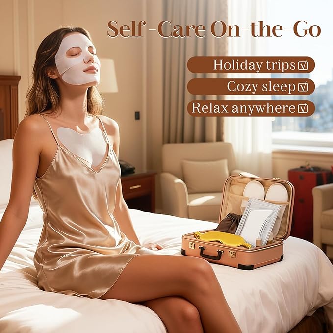 22PCS Valentines Day Spa Gift Baskets for Women, Luxury Bath and Body Gift Basket Set for Women Coconut Vanilla Spa Kit Relaxing Spa Self Care Gift for Her Wife Lover Mom Sister Friend