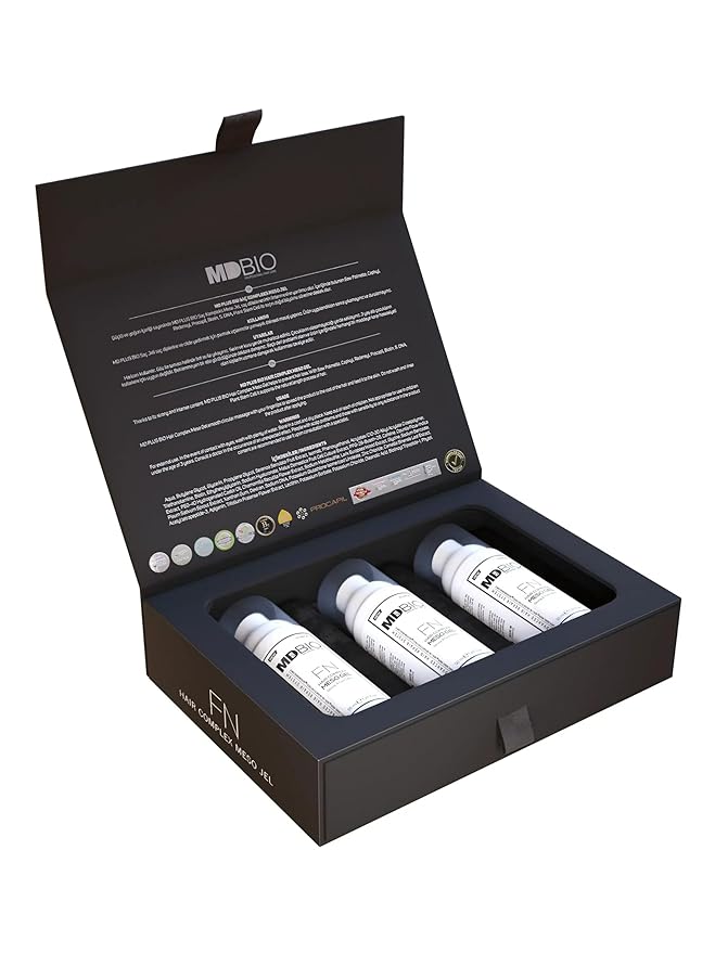 MDPLUS BIO Hair Complex Meso FN Gel – Revitalizes Hair Roots and Supports Hair Growth, Free from SLES, ALS, Parabens, and Harmful Chemicals for Safe Hair Care