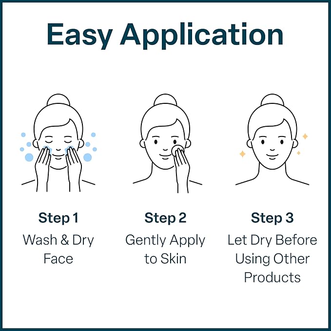 QRxLabs Glycolic Acid Pads - Radiance Pads with AHA for Face & Body - Exfoliates Skin Surface - Helps Tone & Brighten Skin, One-Step Makeup Prep - Acne Treatment Clearing - Daily Pads - 50ct