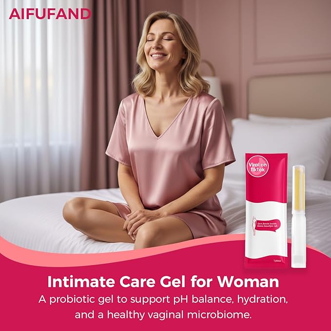 Women's Intimate Care Gel – Enhances Firm Feel & Comfort | Probiotic & Herbal Formula | pH Balanced Daily Hygiene & Odor Control | Gentle Moisturizing Feminine Wash with Applicator (5 PACK)
