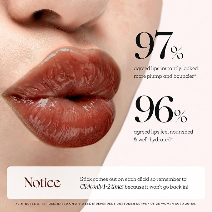 Nature Republic HONEY MELTING LIP PLUMPING (21 DIRTY CHOCO) SOFT LIP STICK, Hydrating Gloss, Moisturizing balms, Volumizing formula & Sheer tint, Glowy Finish, korean make up