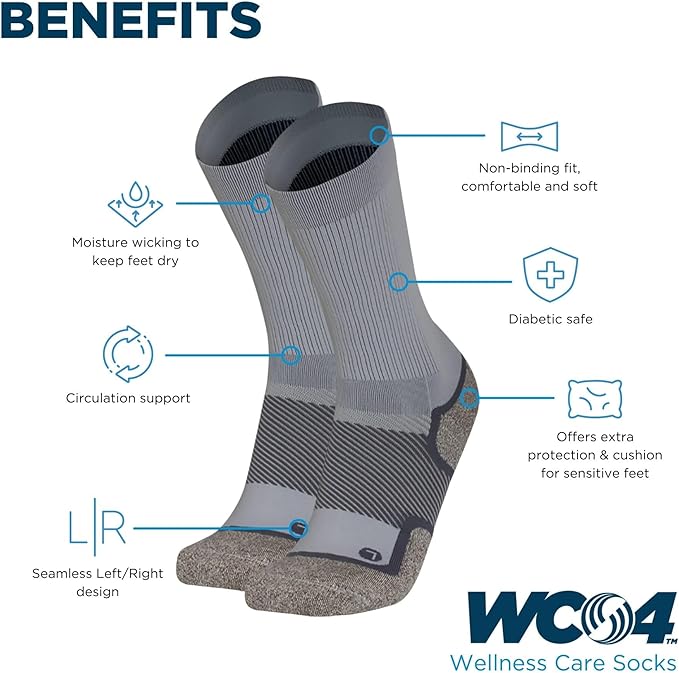 OrthoSleeve Diabetic & Neuropathy Socks (3 Pack)