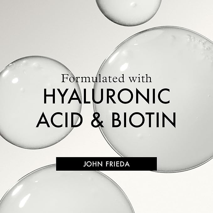 John Frieda ULTRAfiller+ Thickening Spray for Fine Hair, Volumizing Hair Spray, with Biotin and Hyaluronic Acid, 5 Fl Oz