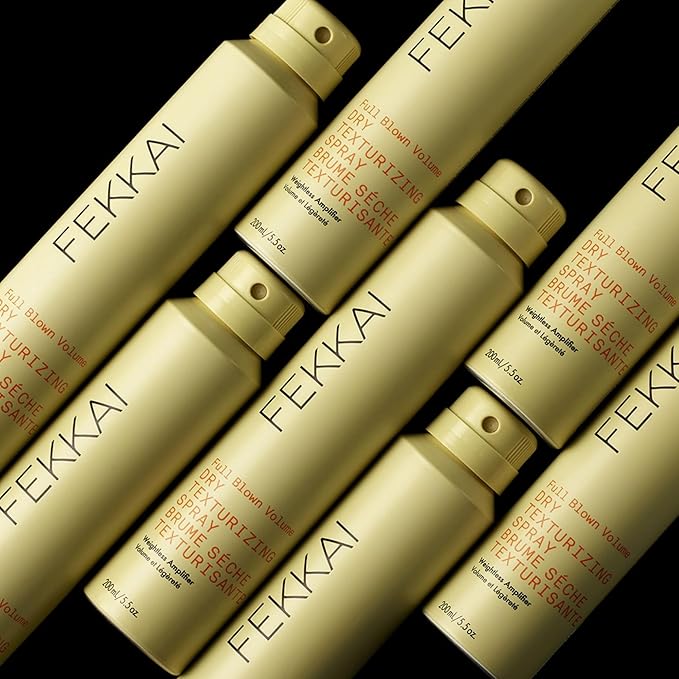 FEKKAI Full Blown Volume Texturizer - 5.5 oz - Dry Texturizing Spray - Delivers 2X the Volume for Up to 8 Hours - Free of Sulfates, Parabens, Phthalates - Vegan, Cruelty-Free