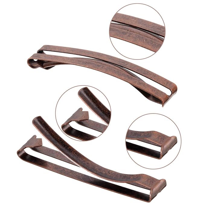 Hotop 30 Pieces Hair Clip, Open Center Domed Metal Barrettes, Assorted Colors (Black, Brown, Silver), Universal Size, Lightweight, Durable, for Girls and Women