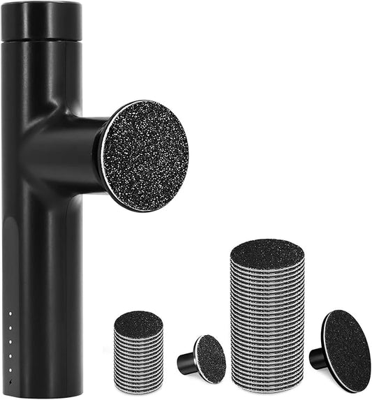 Electric Callus Remover for Feet, Rechargeable Electric Foot Callus Remover Foot Sander Heel Sander Grinder File Pedicure Tools for Women Men Dead Skin Cracked Hard Skin, FCR-6