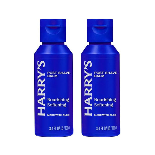 Harry's Post-Shave Balm for Men with Aloe - (2 Pack) 3.4 fl oz - Calms and Soothes Skin After Shaving