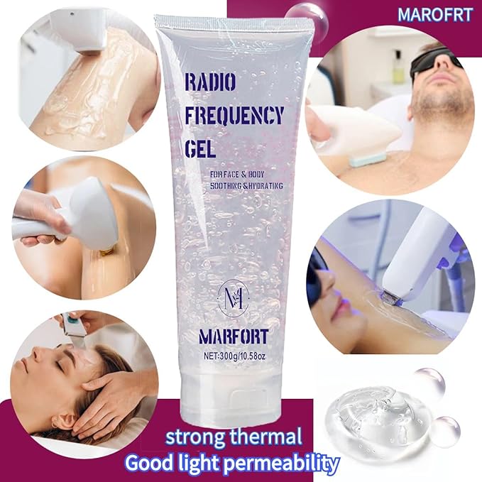 Soothing Cooling Gel for Skin Preparation & Recovery Pre/Post Hydration for Professional & Home Use (3 PCS)