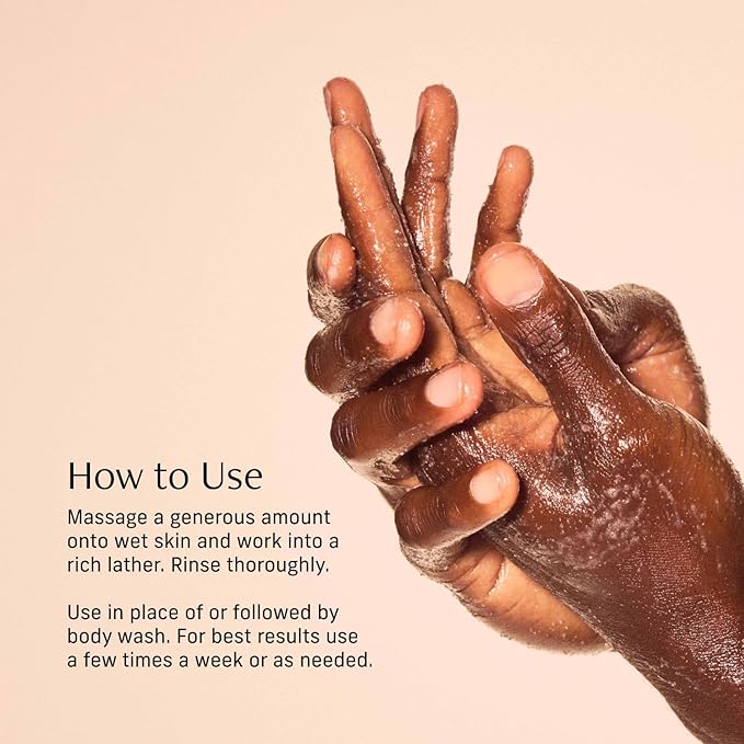 Cyklar Lactic Acid Foaming Body Polish – Exfoliating Body Wash & Cleanser – Features AHAs & Volcanic Pumice Exfoliators – Includes Glycerin for Hydration – Fragrance-Free, 11 fl oz