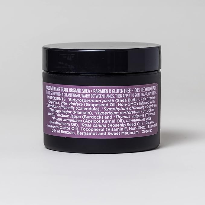 Ora's Amazing Herbal Ultra Healing Body Butter, Intensive Moisturizer For Dry Skin, Hand Cream with Organic Shea Butter, Marjoram & Bergamot Essential Oil, Herbal Skincare, Citrus Grove Scent, 2 oz