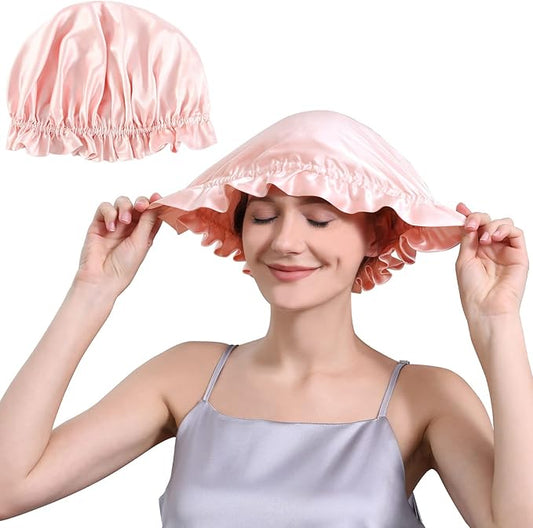 DAISYSILK 100 Pure Mulberry Silk Hair Bonnet for Sleeping Silk Hair Wrap for Women